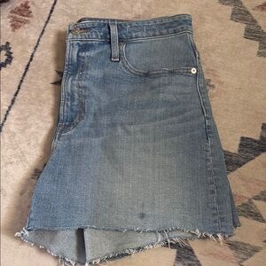 Madewell Blue Denim Jean shorts